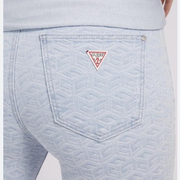 NWT Guess 1981 Skinny Light Cube Size 25 - Picture 3 of 4